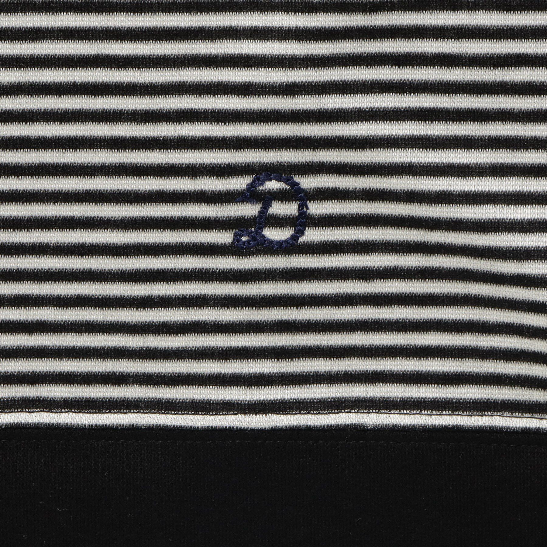 DRESSTERIOR「モックネック ボーダーカットソー」|Tシャツ・カットソー|