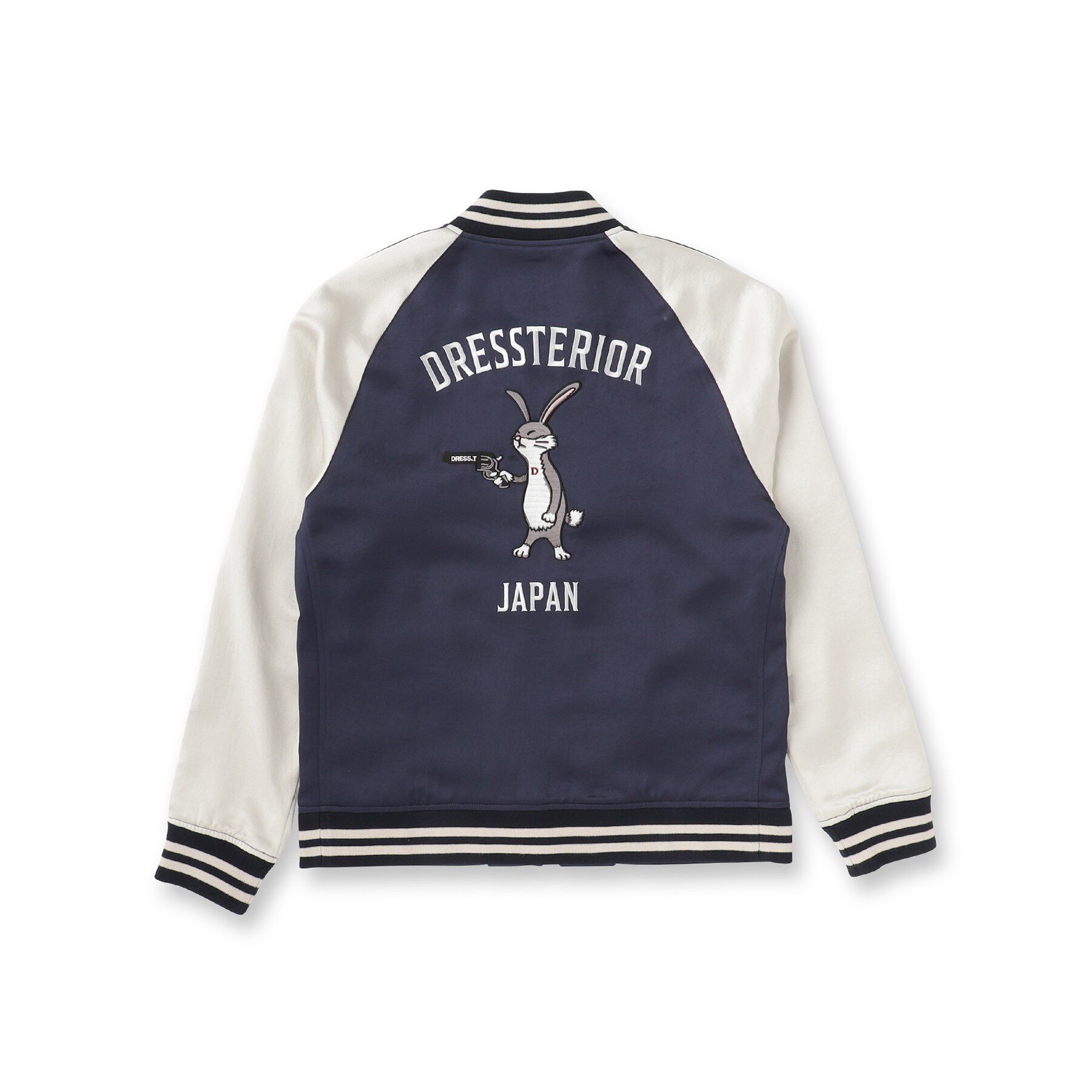 DRESSTERIOR「【MonoMax4月号掲載】ピストルラビット スカジャン」|ブルゾン・スタジャン|