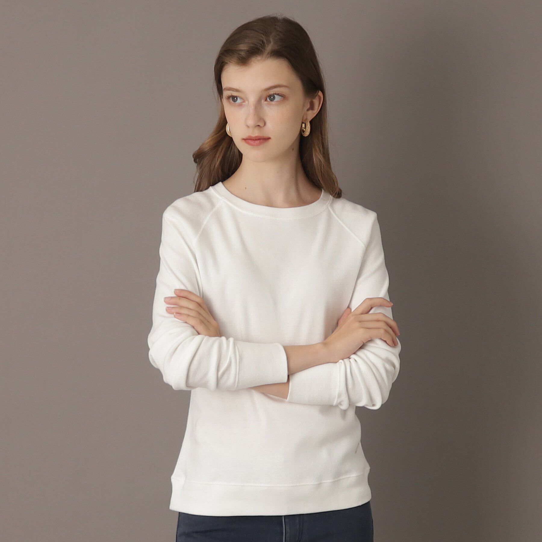 DRESSTERIOR「20／－フライスベーシックプルオーバー」|Tシャツ・カットソー|