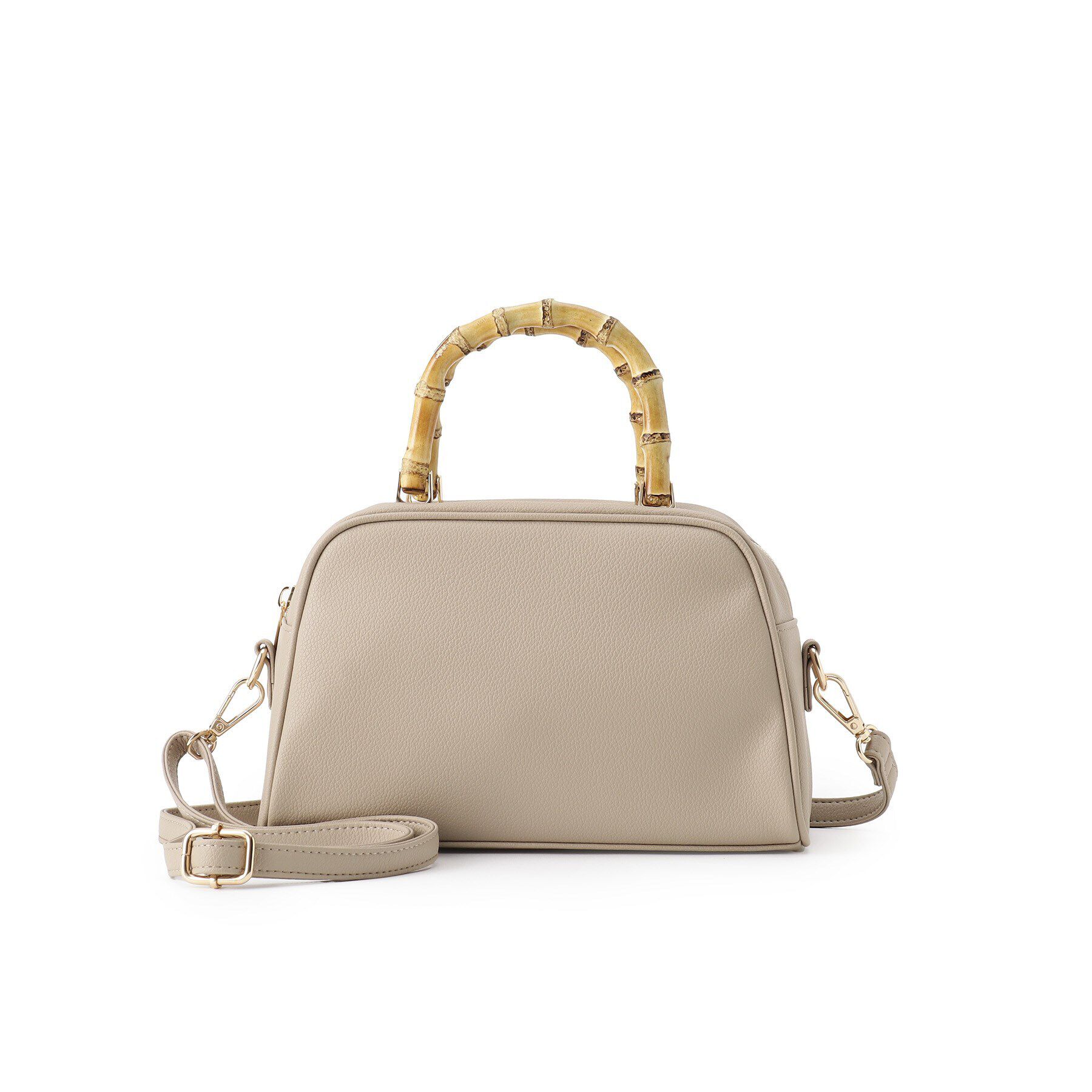 grove「【雑誌掲載】バンブーハンドル2WAYボストン」|ボストンバッグ|