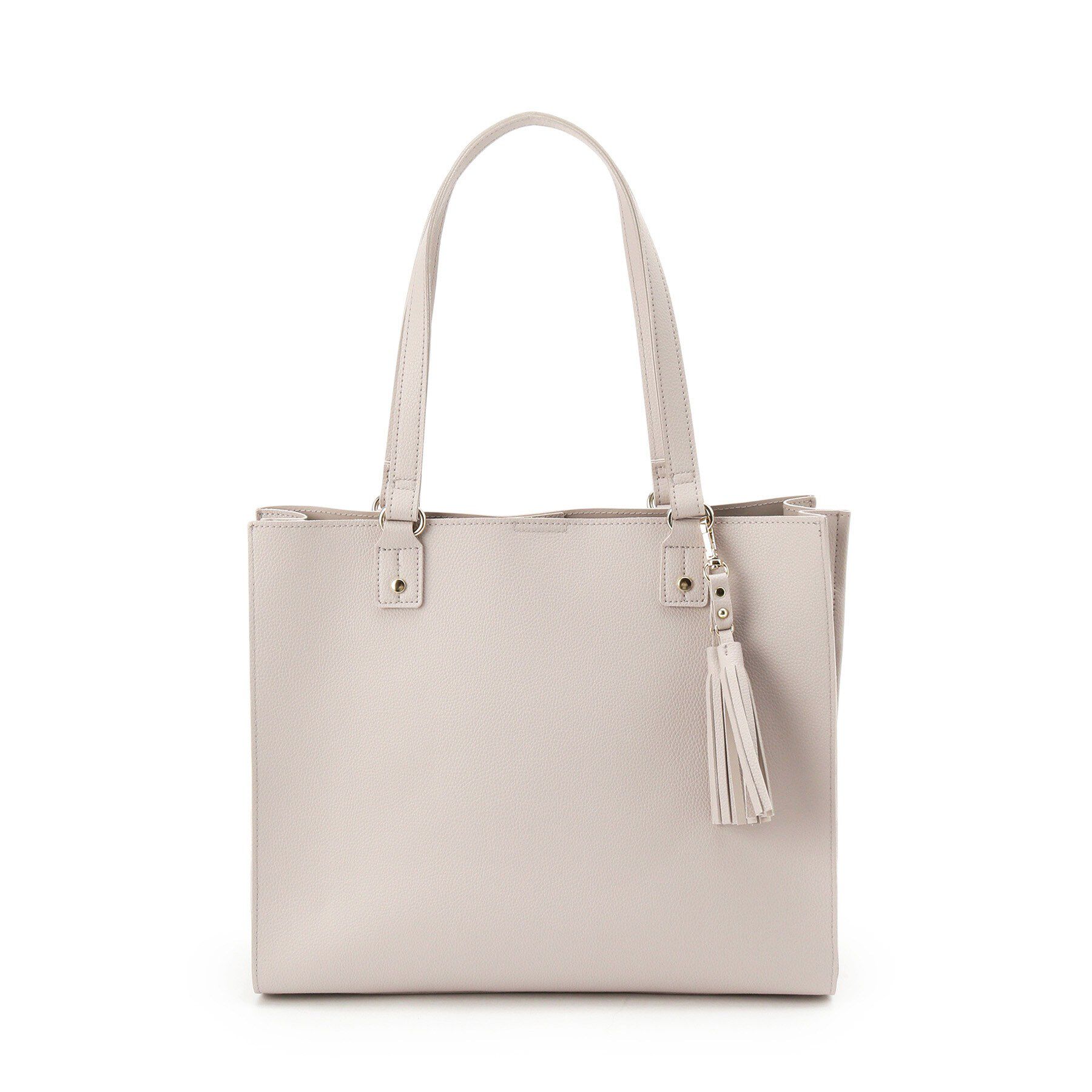 grove「【人間工学/A4】ダブルタッセル中仕切りトート」|トートバッグ|