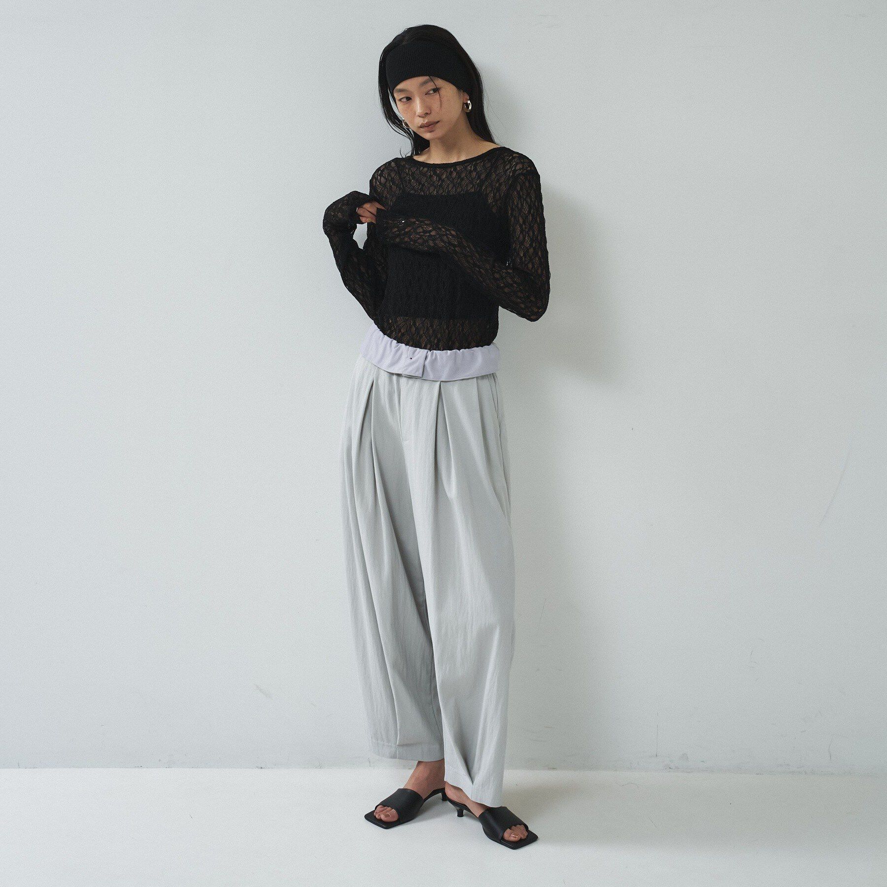 GALLEST「【一部店舗限定】バックオープンレースカットソー」|Tシャツ・カットソー|