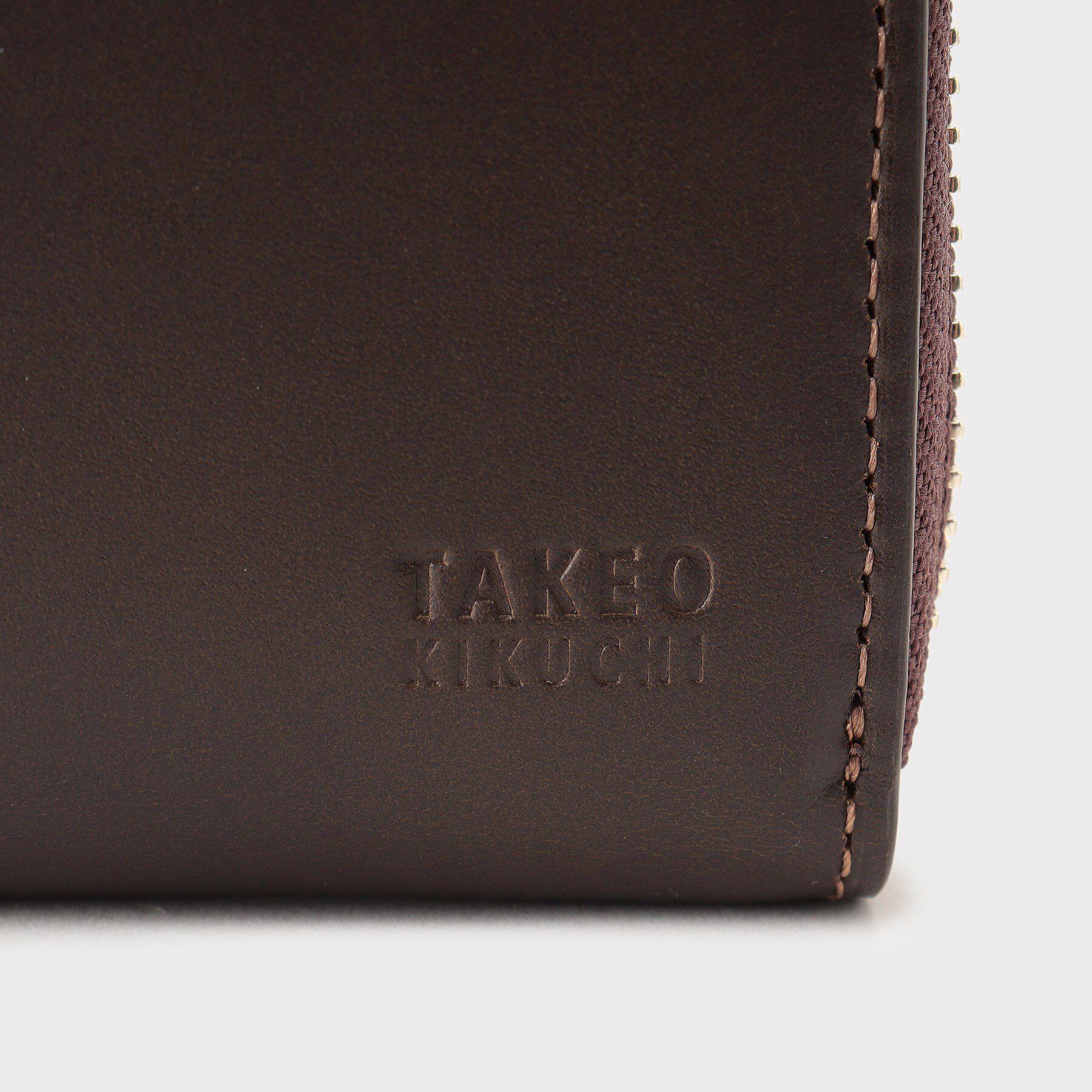 TAKEO KIKUCHI「アンティーク調レザー ラウンドファスナー 長財布」|財布|