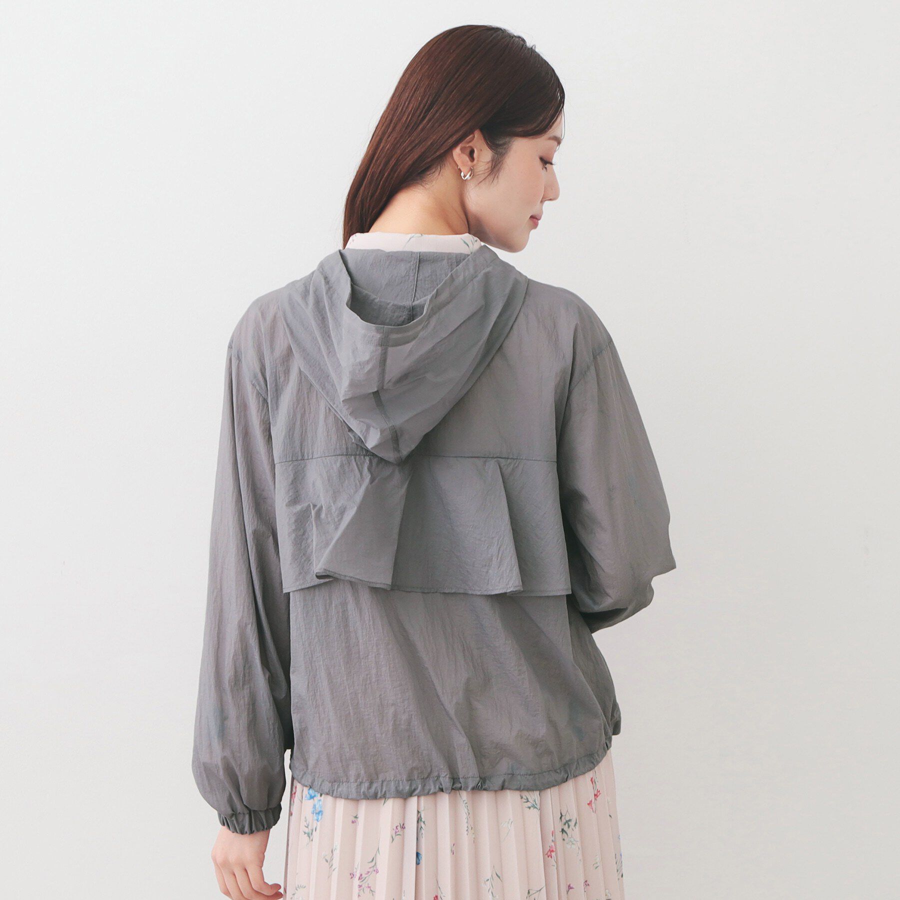 index「シアーフーディーブルゾン【撥水/洗濯機OK/イージーアイロン】」|ブルゾン・スタジャン|