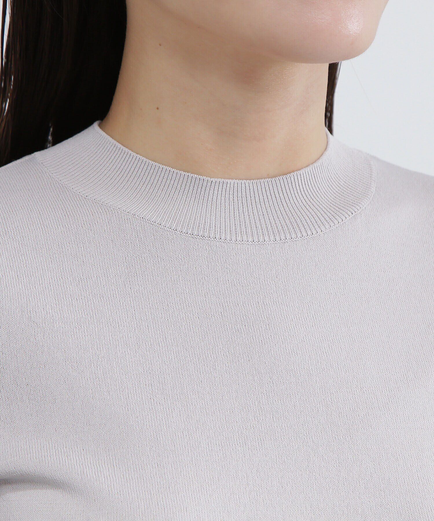  「ドットチュールスリーブニット」|ニット・セーター|