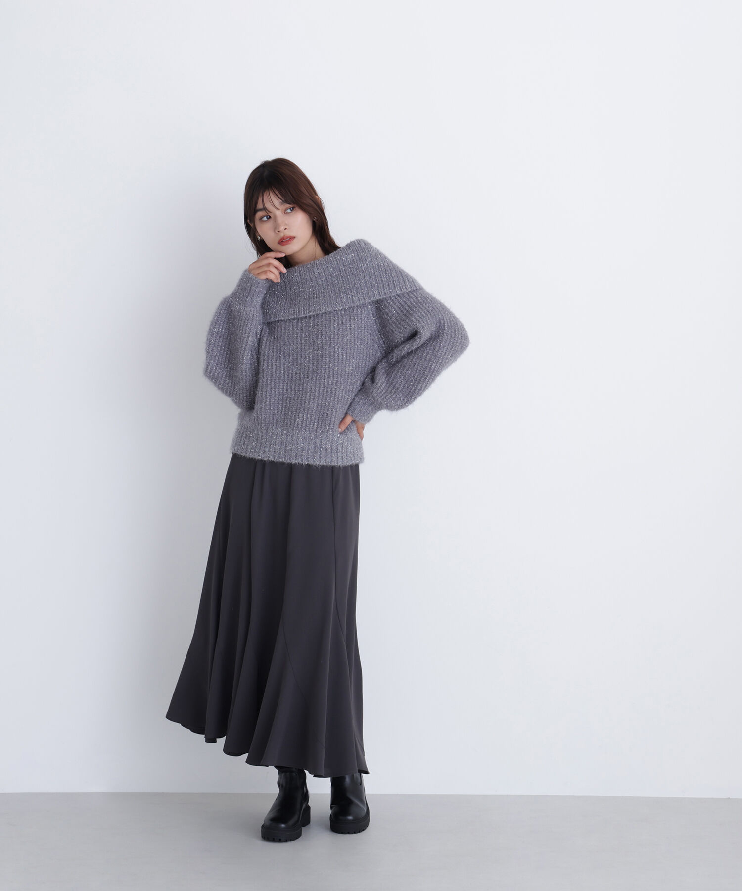  「ペタルヘムスカート」|スカート|