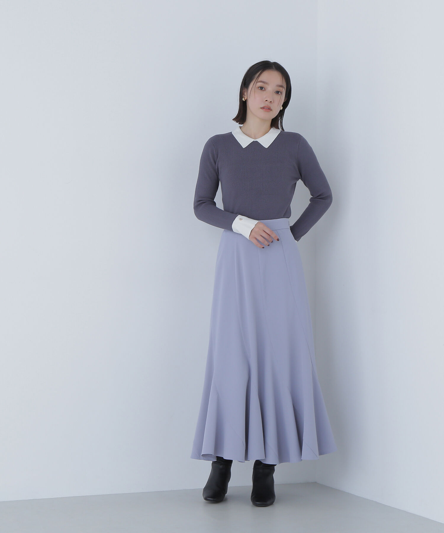  「ペタルヘムスカート」|スカート|