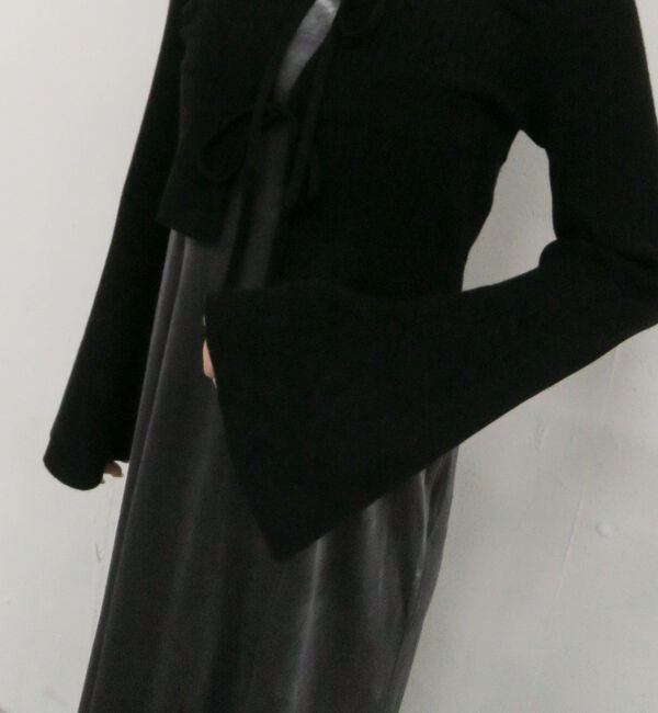 archives「ランダムリブニットカーデ&times;ベロアキャミワンピースＳＥＴ」|ワンピース|