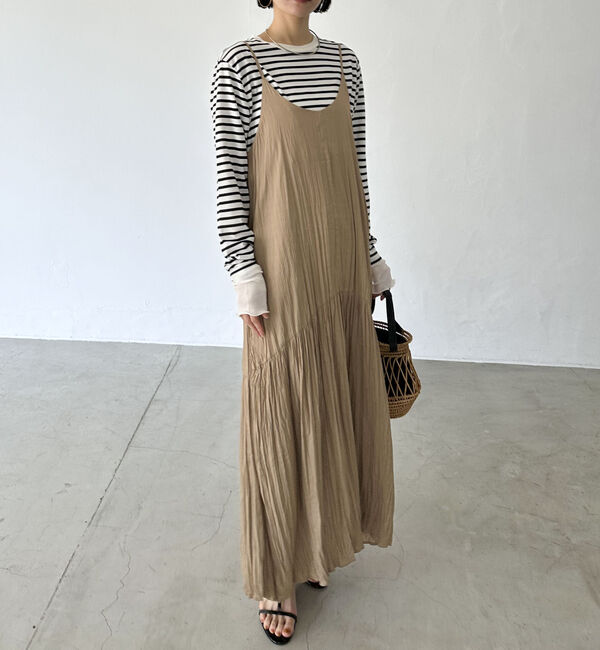 Doux archives「割繊キャミワンピース」|ワンピース|