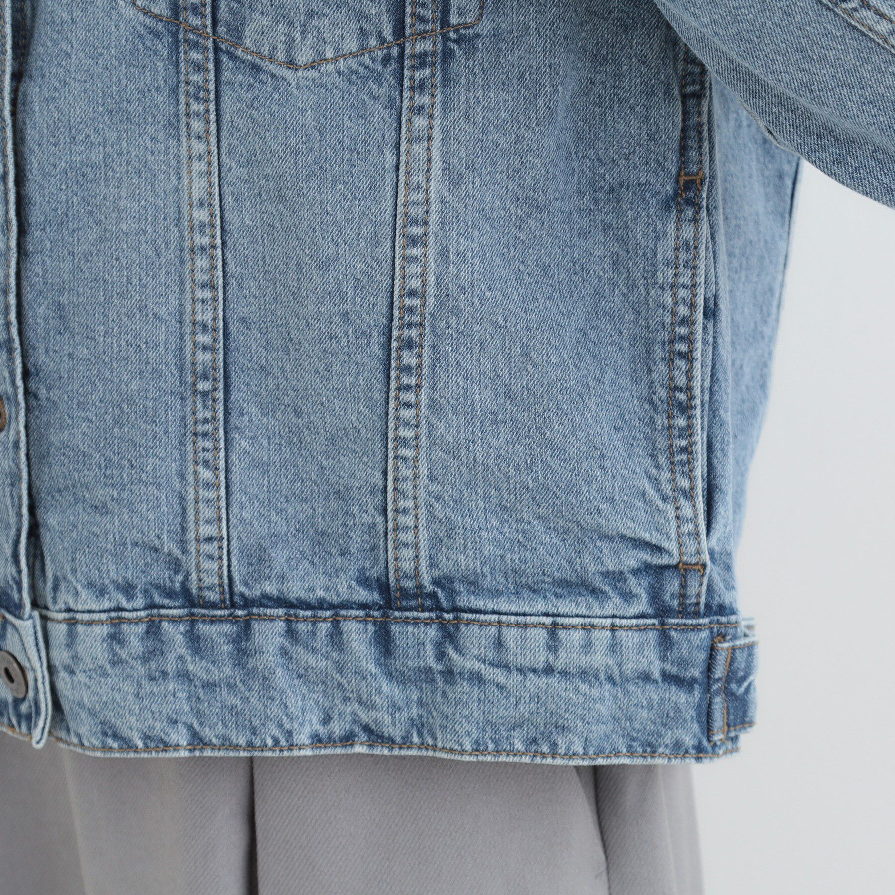 SHOO･LA･RUE「【SHOO・LA・RUE DENIM】ゆったりシルエットで大人カジュアル  ゆるGジャン」|デニムジャケット|