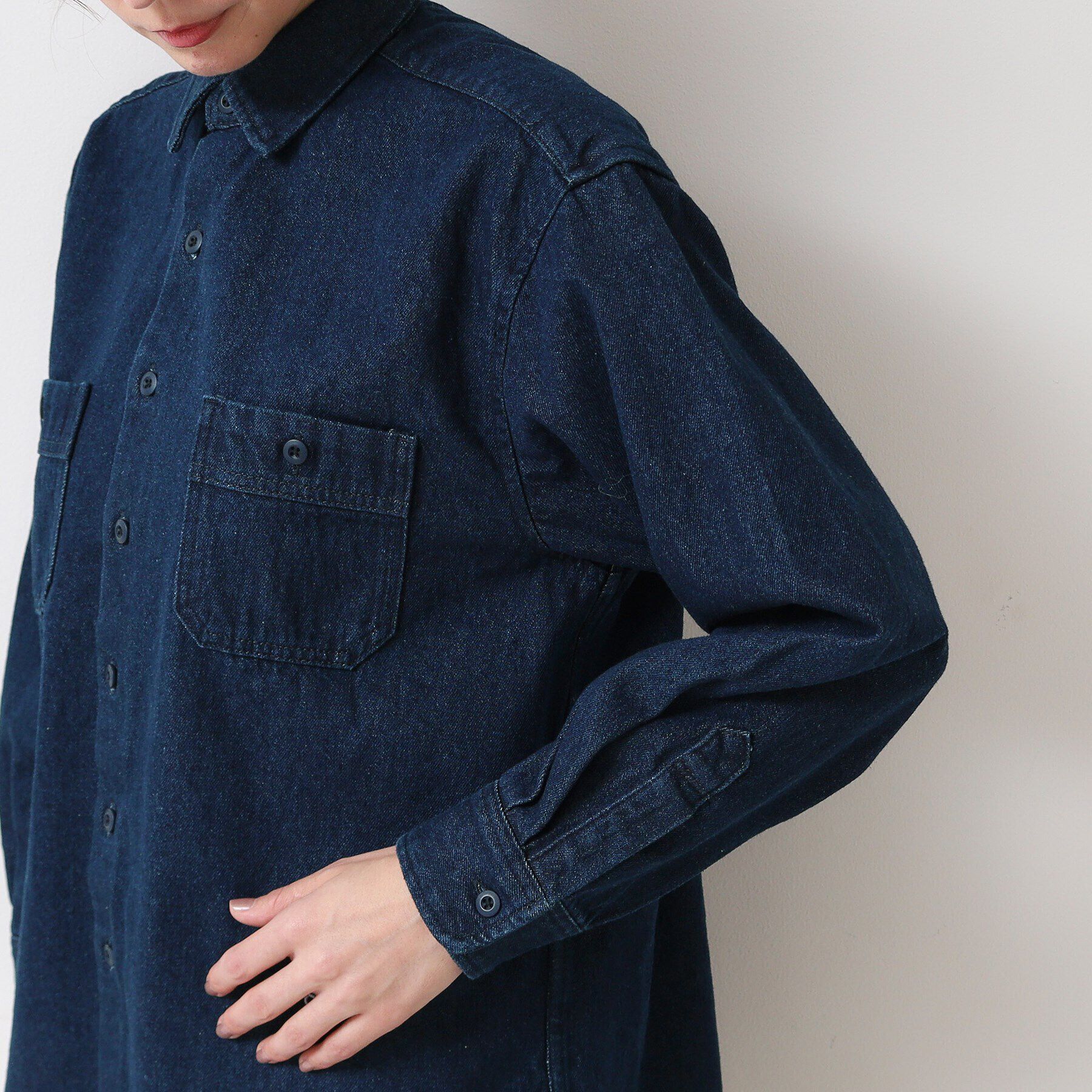 Dessin「【ユニセックス】デニムシャツ（10オンス）」|シャツ・ブラウス|