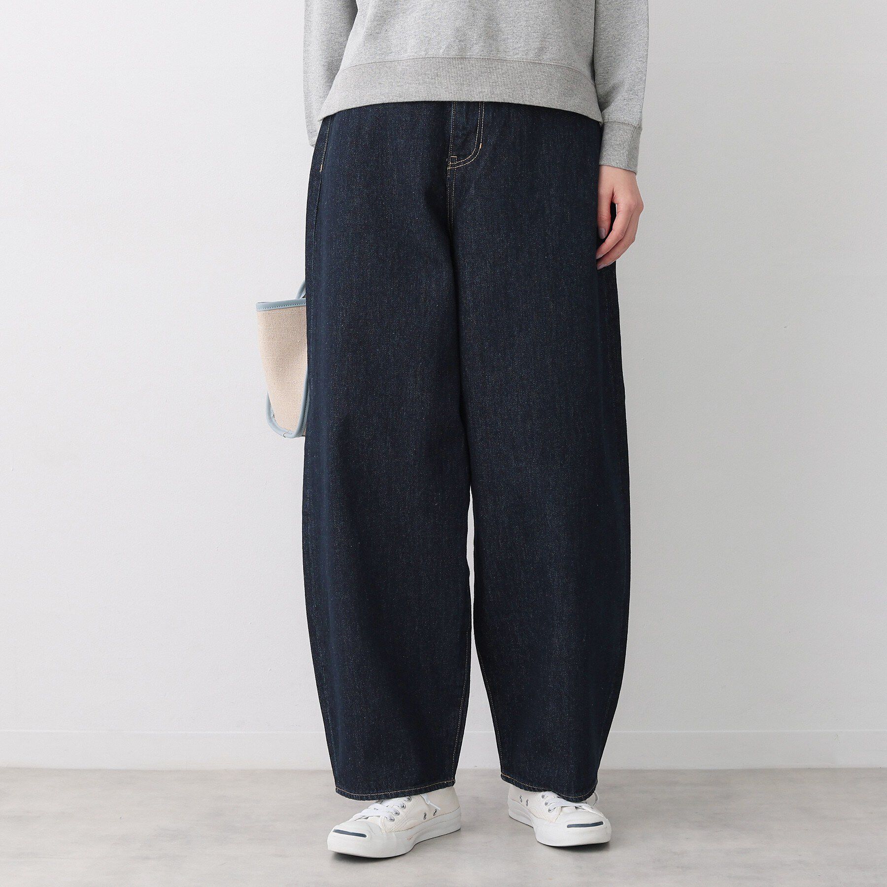 Dessin「【洗える】ワイドカーブシルエット12OZデニム」|その他|