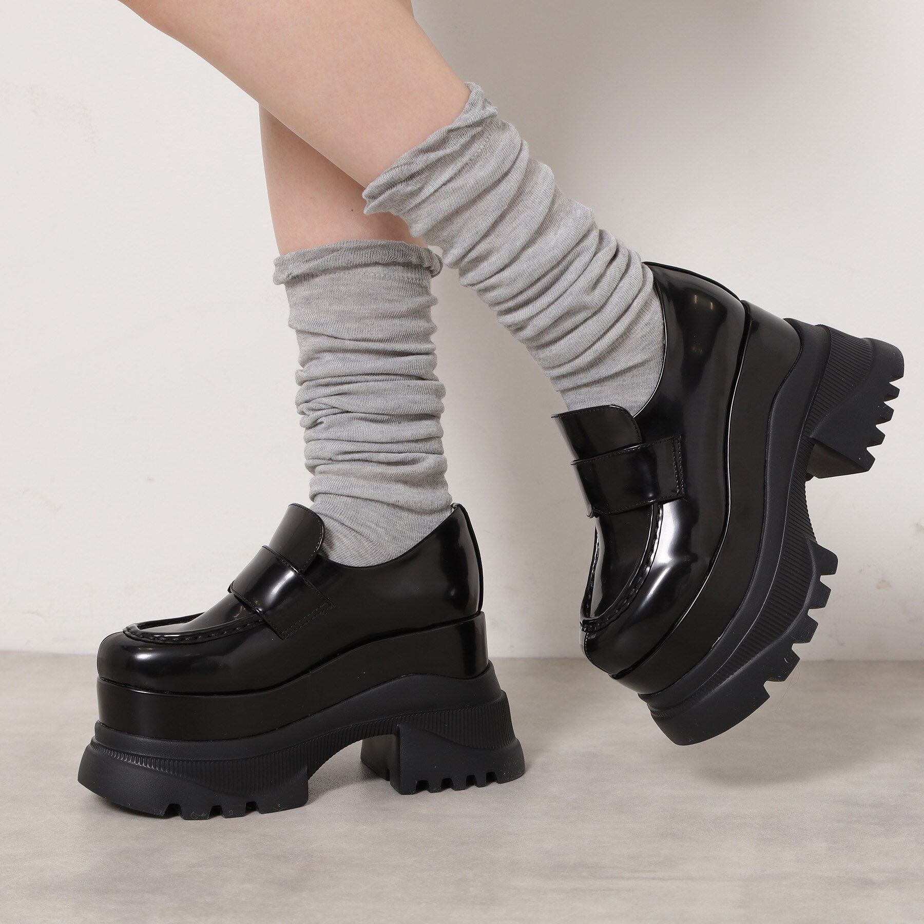 ESPERANZA「プラットフォームローファー」|パンプス|