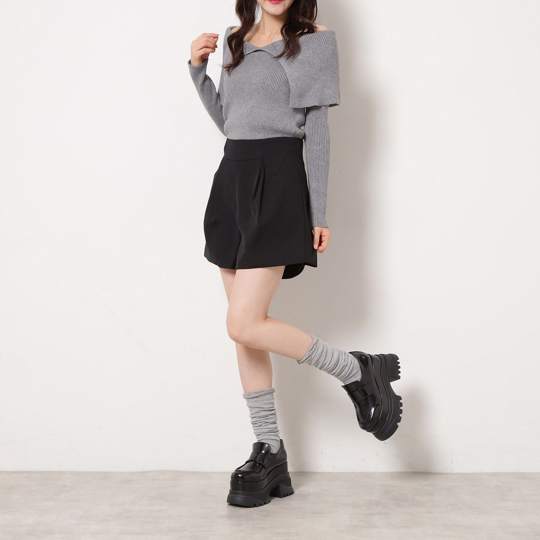 ESPERANZA「プラットフォームローファー」|パンプス|