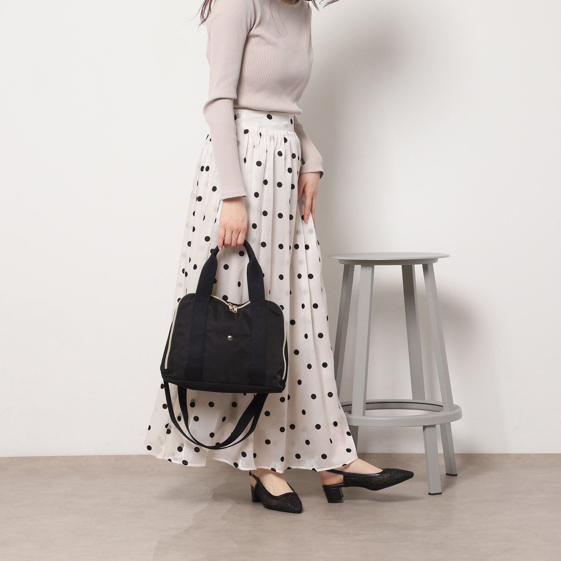 Ober Tashe「がばっと開くミニボストン」|ショルダー・メッセンジャー|