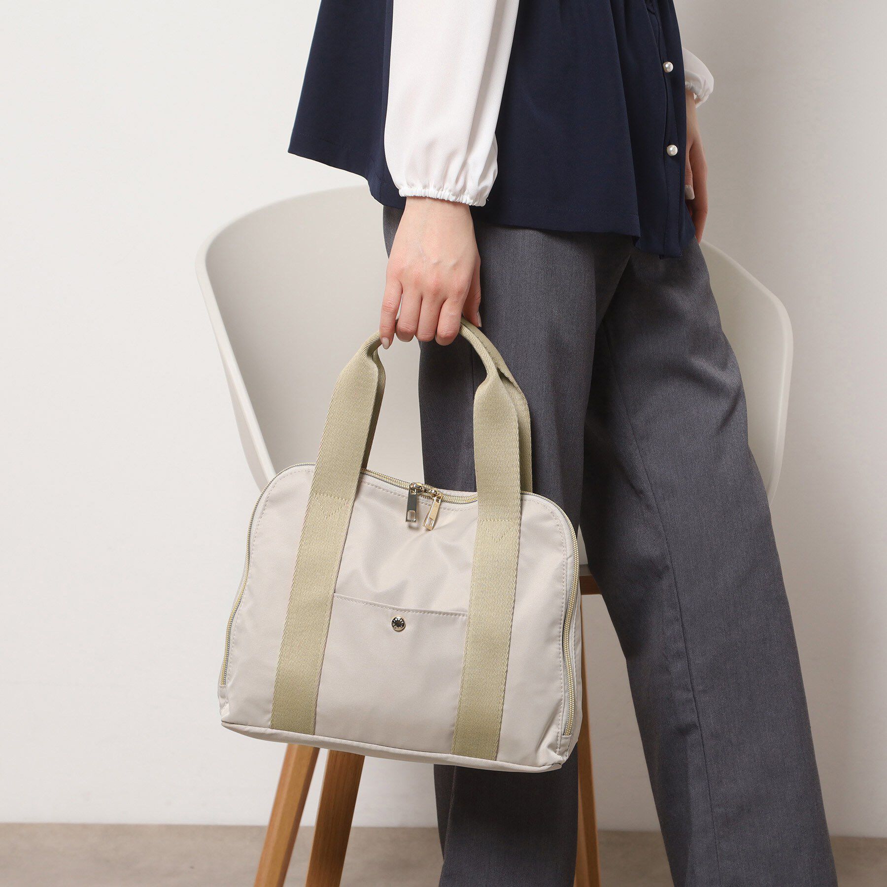 Ober Tashe「がばっと開くミニボストン」|ショルダー・メッセンジャー|