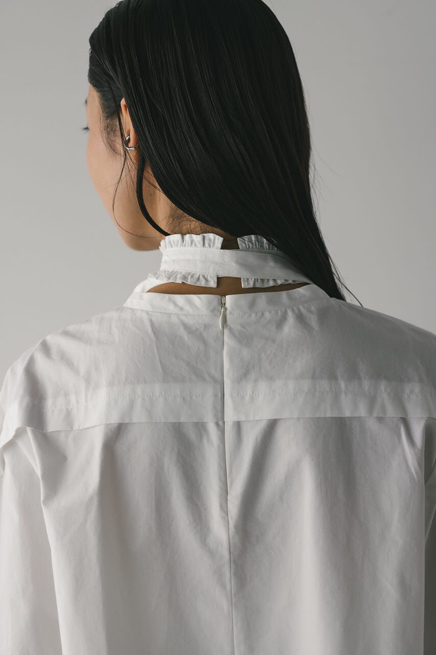 STYLEMIXER「フリルチョーカーセットブラウス」|シャツ・ブラウス|