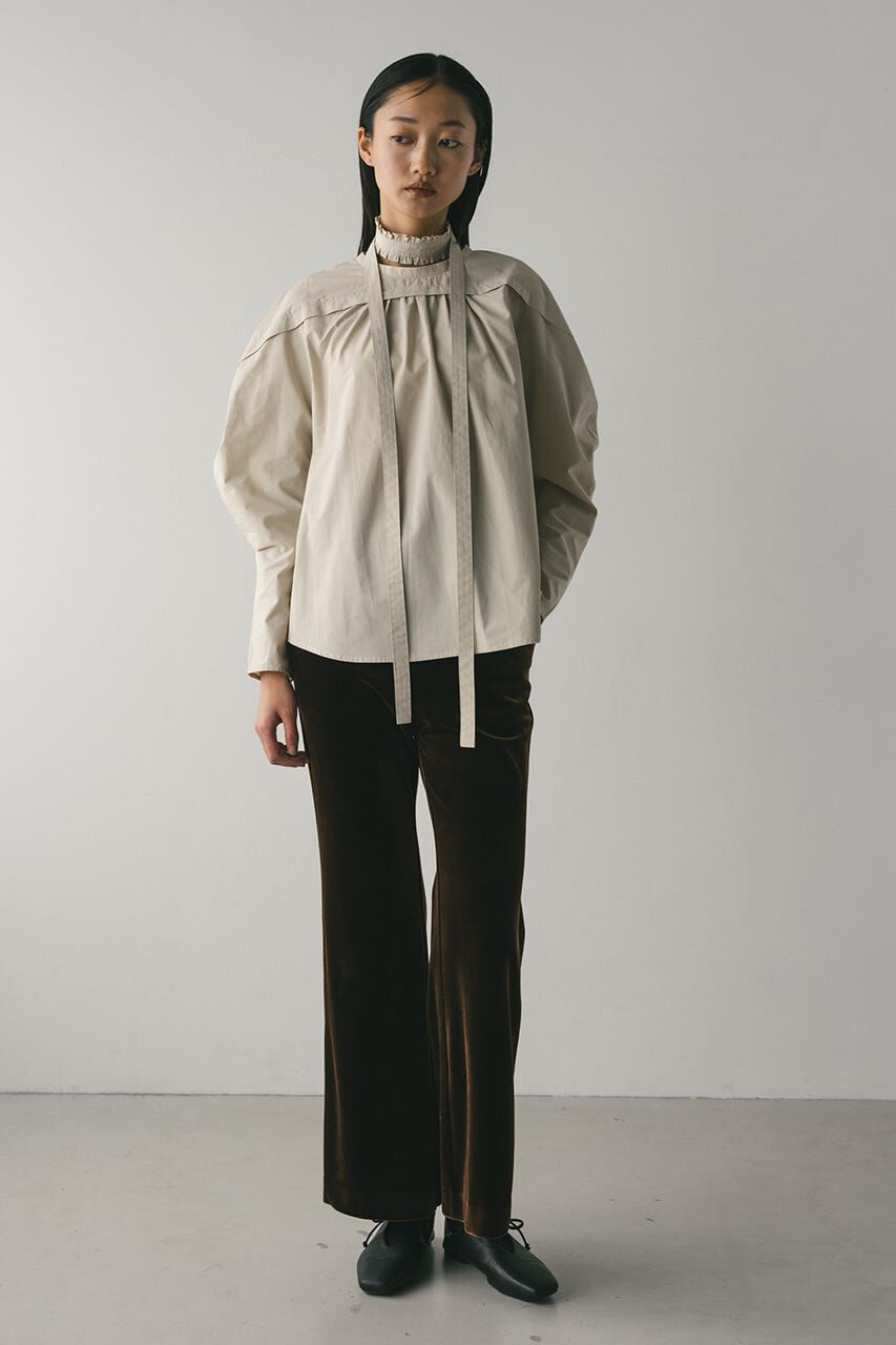 STYLEMIXER「フリルチョーカーセットブラウス」|シャツ・ブラウス|