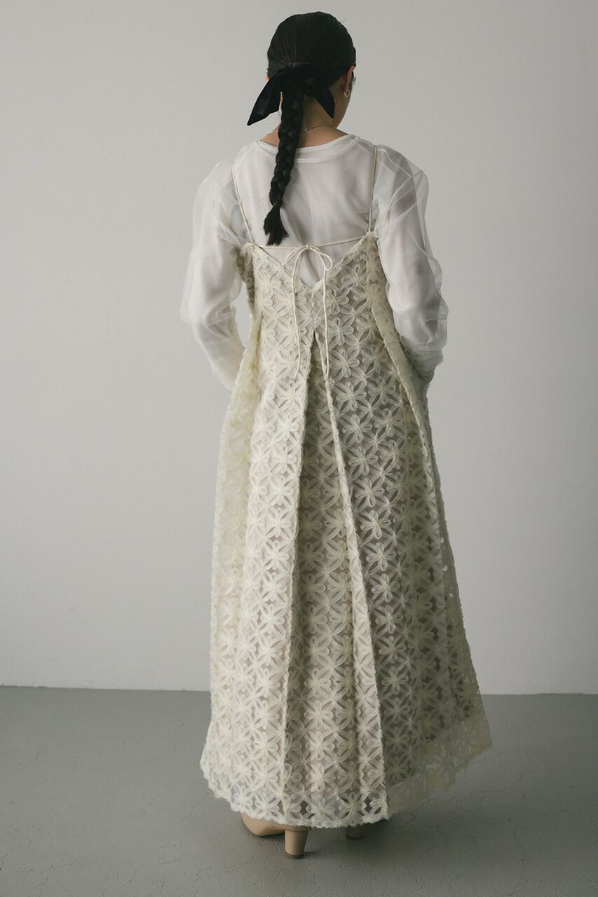 STYLEMIXER「エンブロイダリーレースキャミワンピース」|ワンピース|