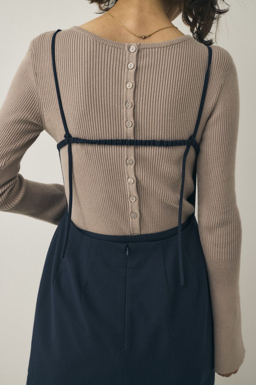 MOUSSY「キャミワンピース　リサイクルポリエステル&times;レーヨン混」|ワンピース|