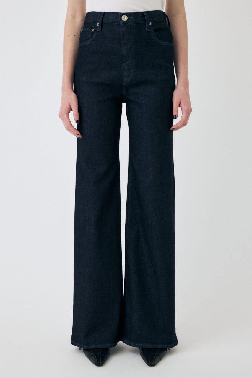 MOUSSY「ADVANCED LONG LEG フレア」|デニム|One Wash1