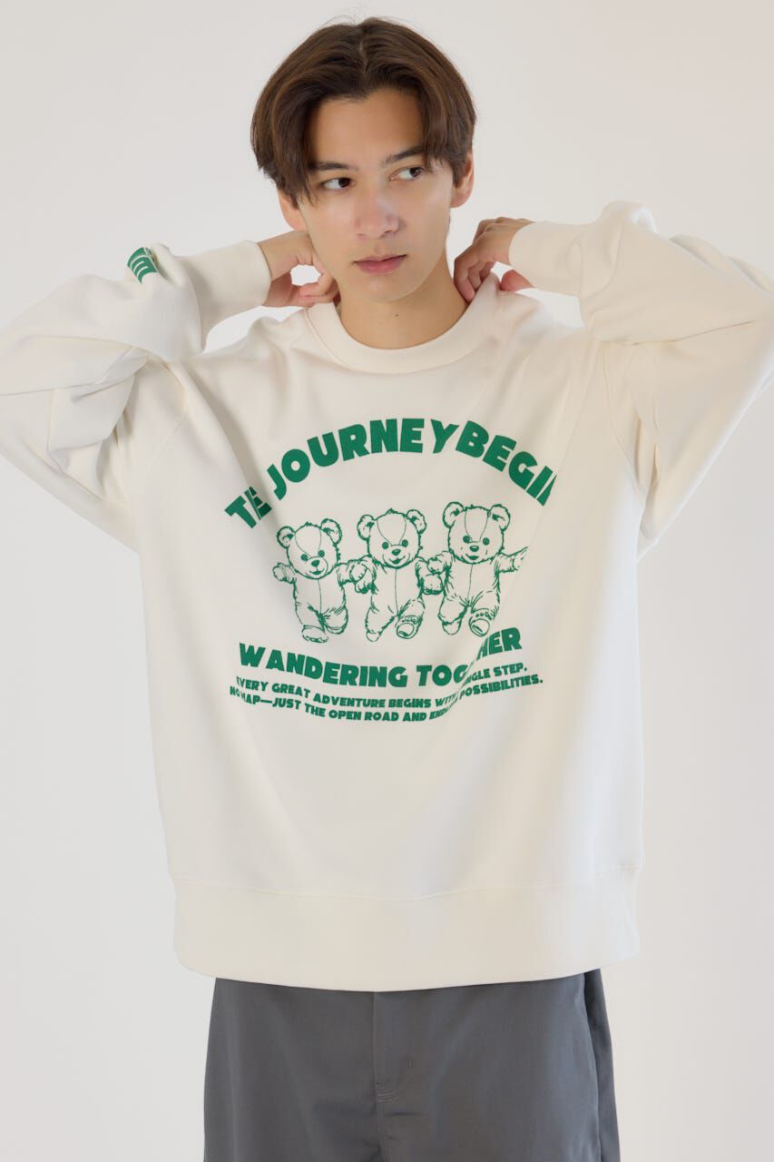 RODEO CROWNS「3TYPE スウェット」|パーカー|O/WHT1