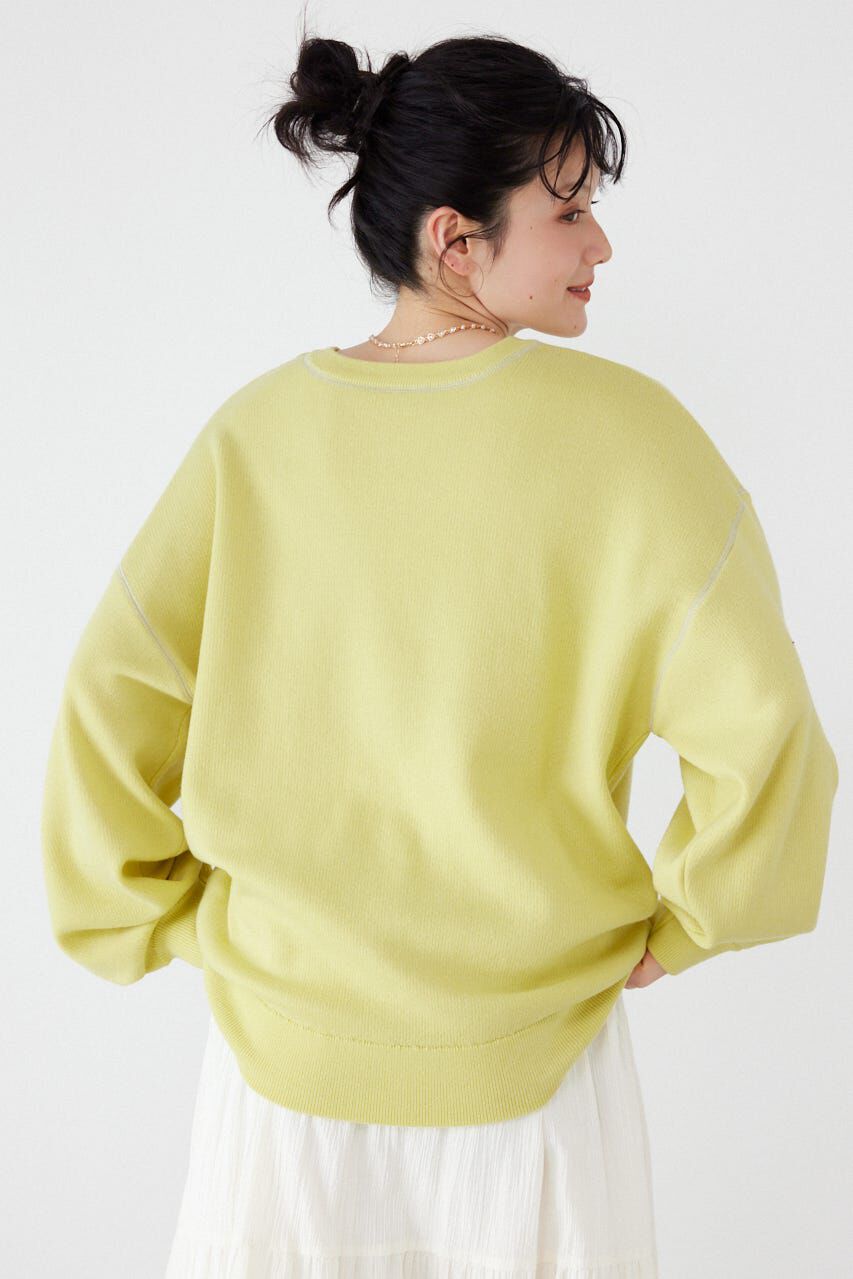 RODEO CROWNS「スウェットライク2wayネックニットトップス」|ニット・セーター|