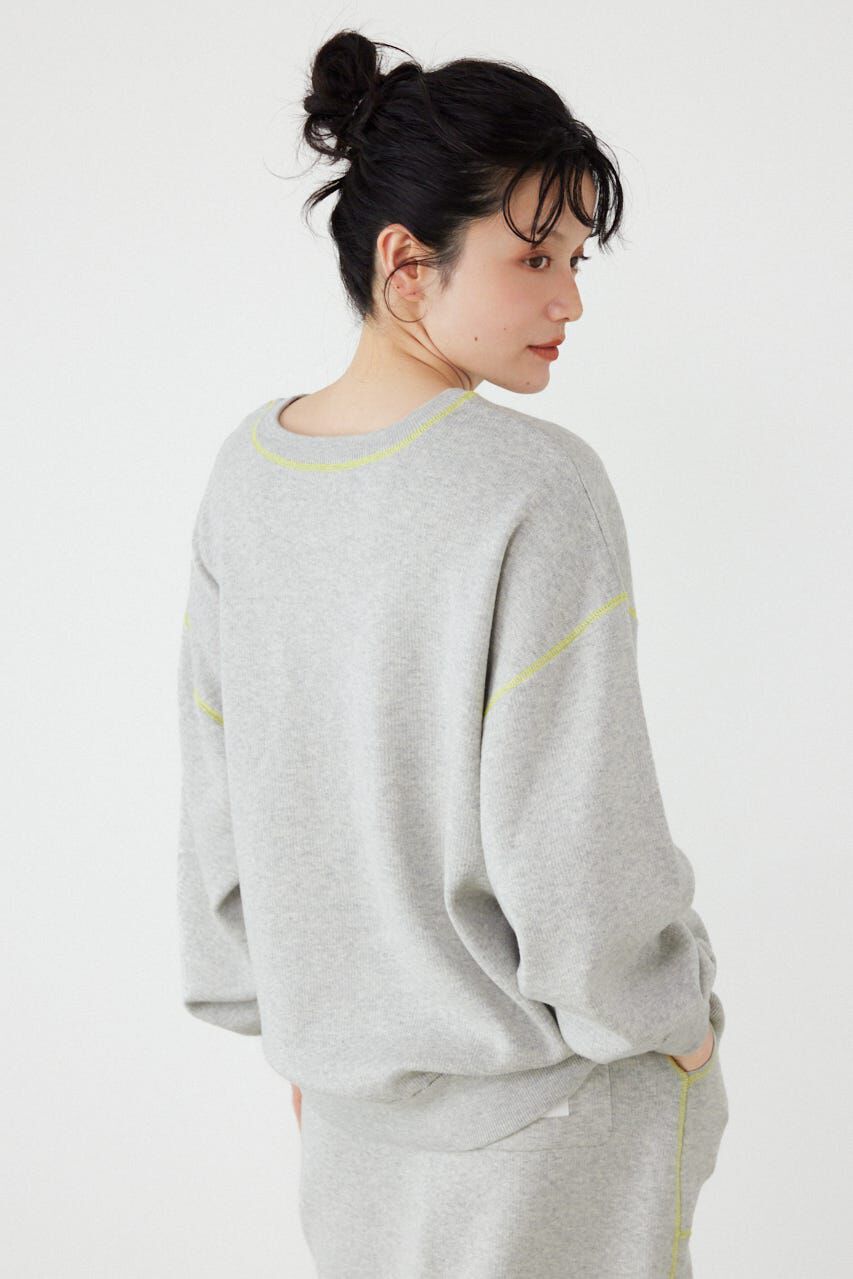 RODEO CROWNS「スウェットライク2wayネックニットトップス」|ニット・セーター|