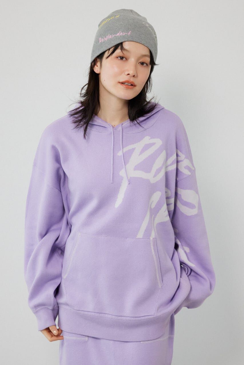 RODEO CROWNS「スウェットライクフロントロゴニットフーディー」|パーカー|