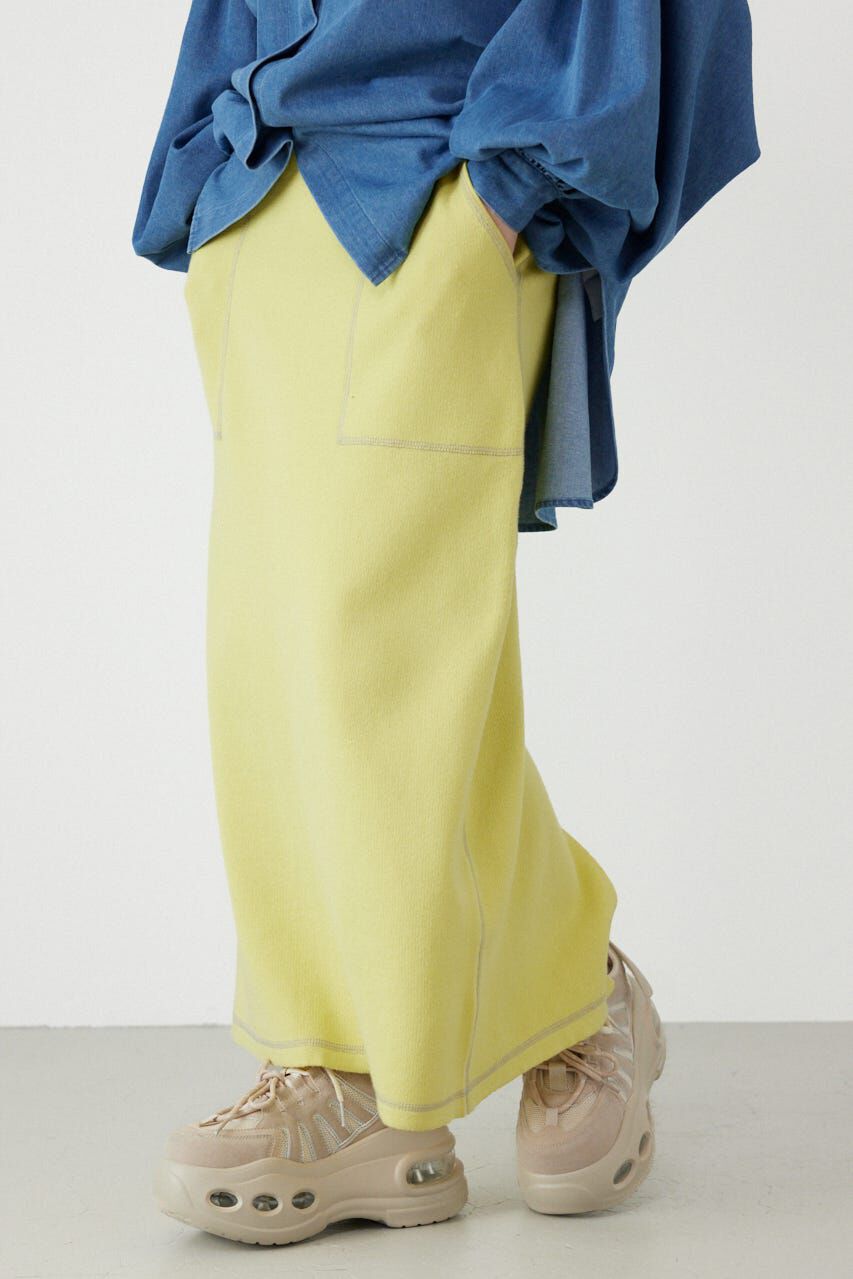 RODEO CROWNS「スウェットライクサイドステッチニットスカート」|スカート|