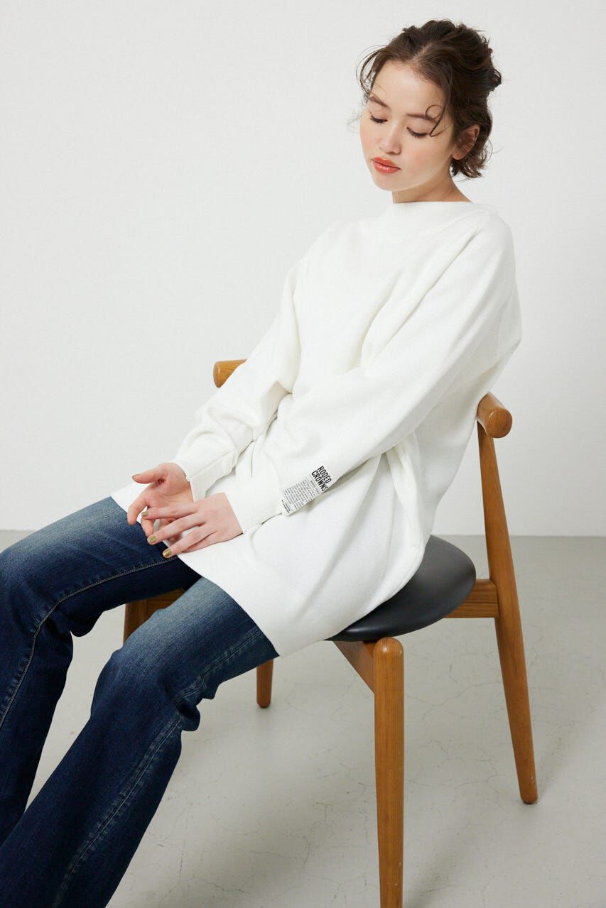 RODEO CROWNS「スウェットライクオフショルニットワンピース」|ワンピース|O/WHT1