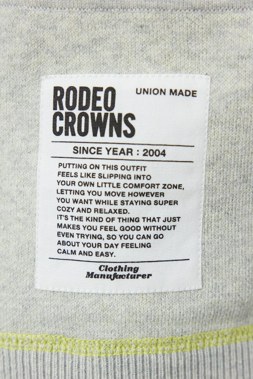 RODEO CROWNS「スウェットライクZIPカーディガン」|カーディガン|