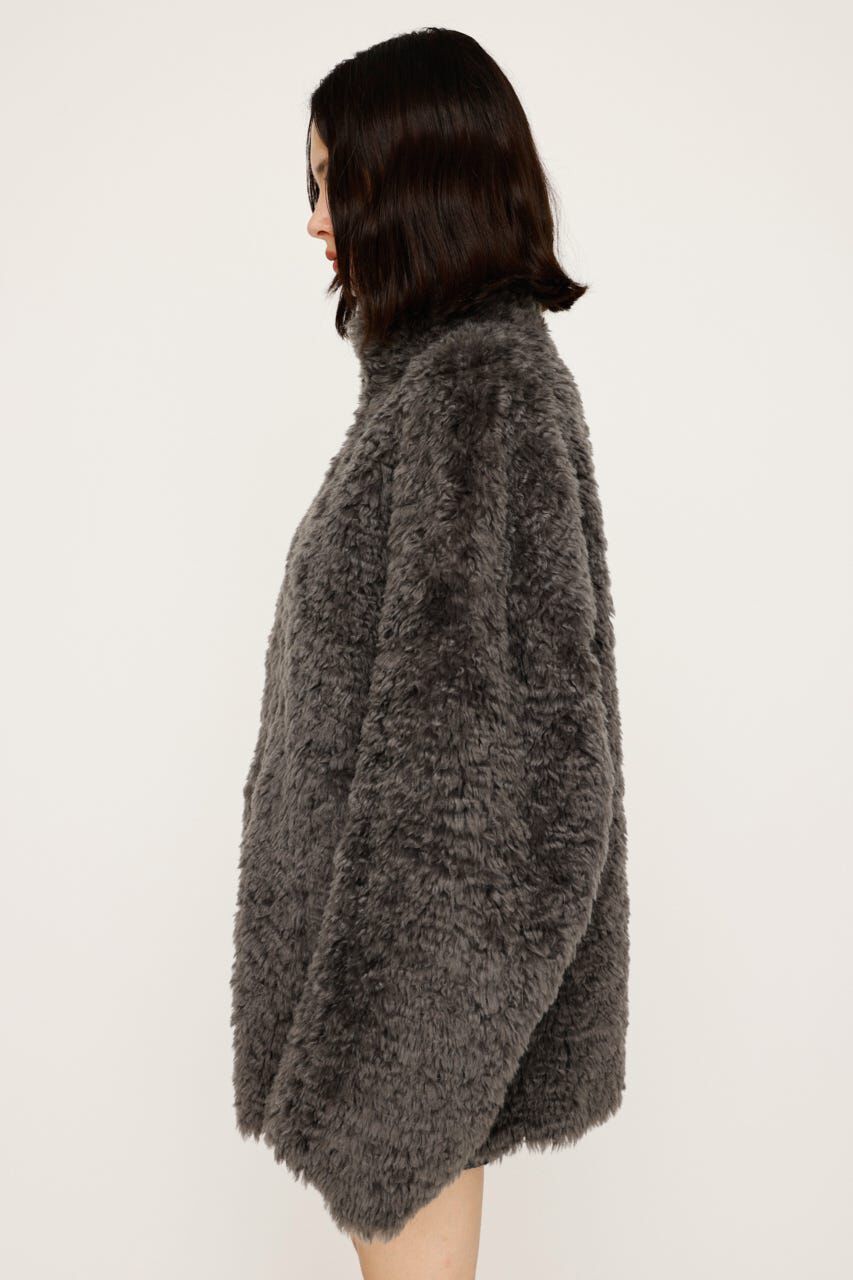 SLY「CURLED BOA ブルゾン」|ブルゾン・スタジャン|