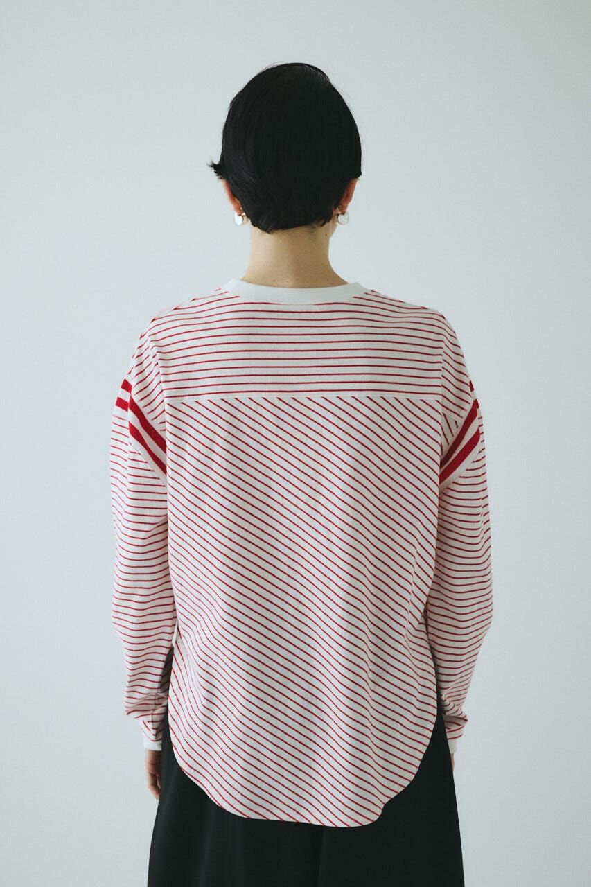 HeRIN.CYE「Design border tops」|Tシャツ・カットソー|