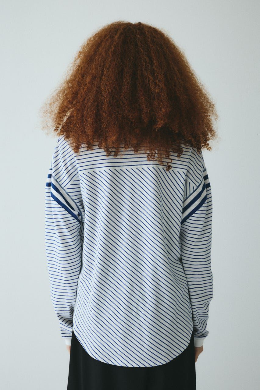 HeRIN.CYE「Design border tops」|Tシャツ・カットソー|