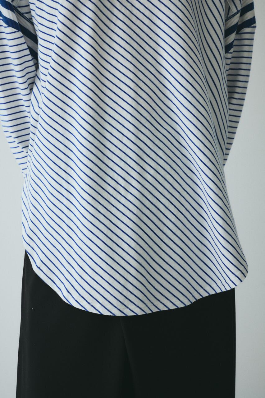 HeRIN.CYE「Design border tops」|Tシャツ・カットソー|