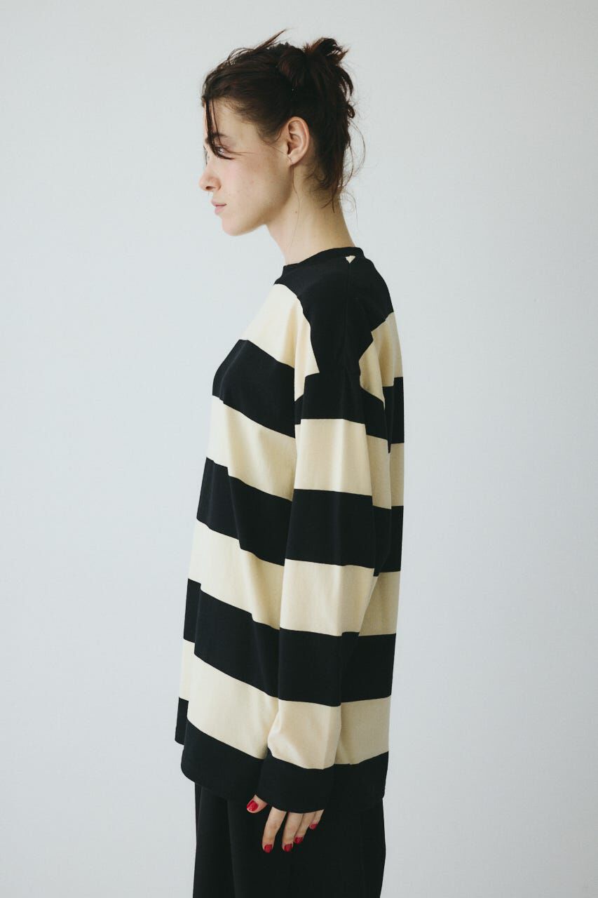 HeRIN.CYE「Border cut tops」|Tシャツ・カットソー|