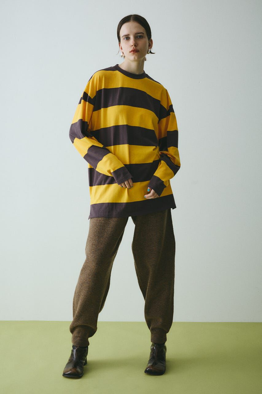 HeRIN.CYE「Border cut tops」|Tシャツ・カットソー|