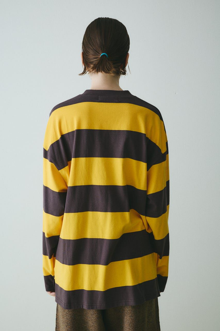 HeRIN.CYE「Border cut tops」|Tシャツ・カットソー|