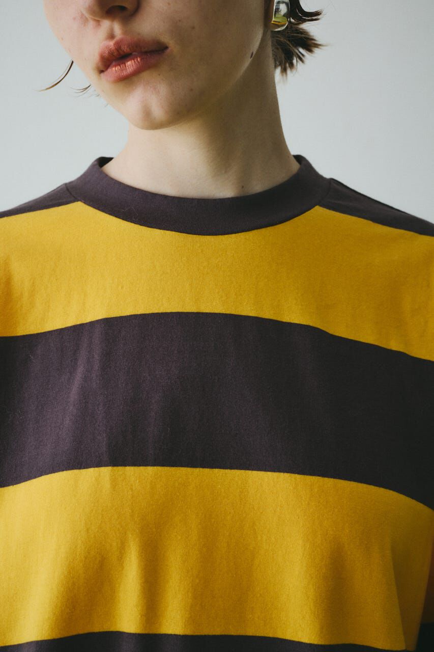 HeRIN.CYE「Border cut tops」|Tシャツ・カットソー|