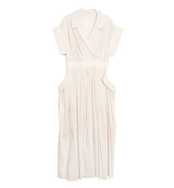 ELENDEEK「W COLLAR SHIRT OP」|ワンピース|