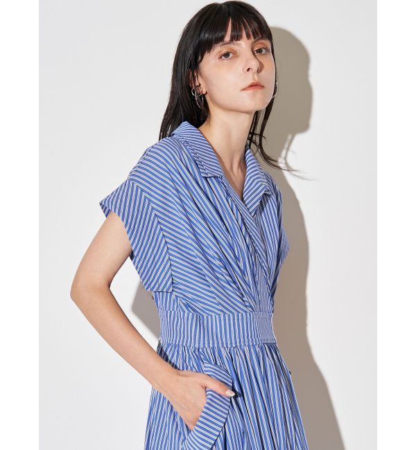 ELENDEEK「W COLLAR SHIRT OP」|ワンピース|