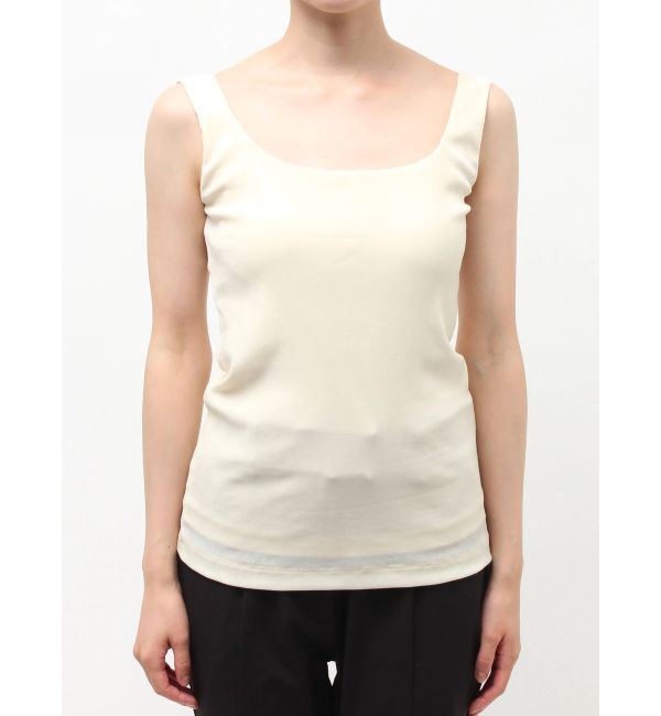 ELENDEEK「FROCKY TULLE PAD TANK」|タンクトップ|