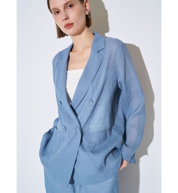 ELENDEEK「SHEER JK」|テーラードジャケット|