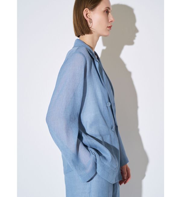 ELENDEEK「SHEER JK」|テーラードジャケット|