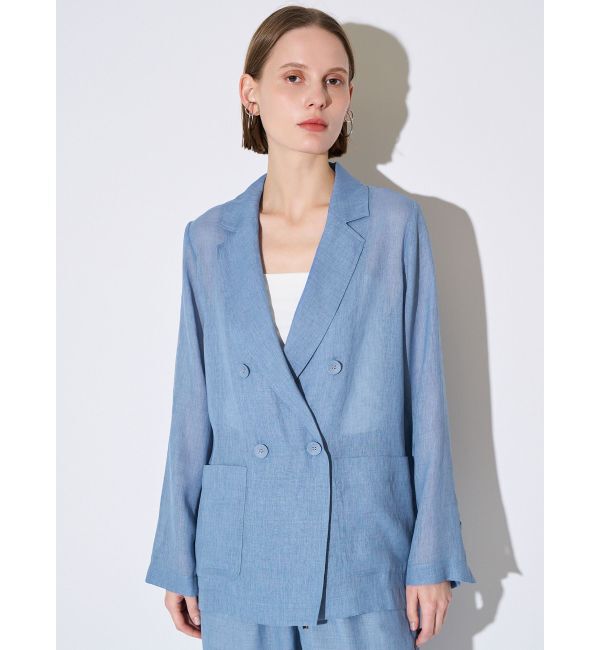 ELENDEEK「SHEER JK」|テーラードジャケット|