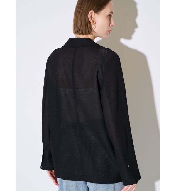 ELENDEEK「SHEER JK」|テーラードジャケット|
