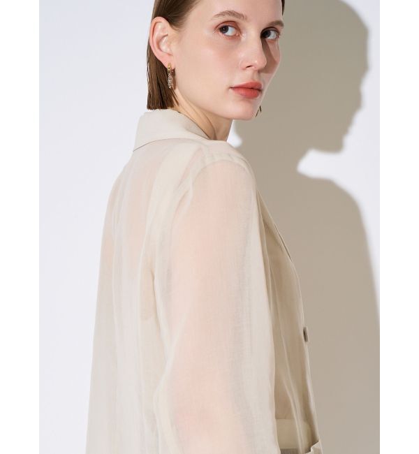 ELENDEEK「SHEER JK」|テーラードジャケット|