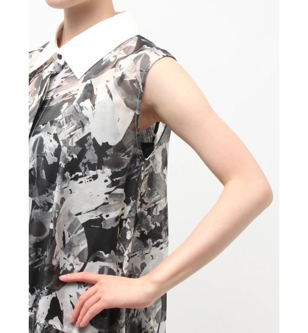 ELENDEEK「SHADE FLOWER TIERED OP」|ワンピース|