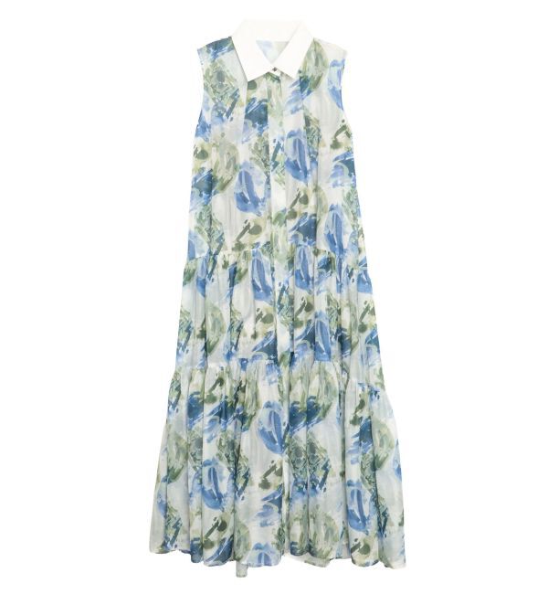 ELENDEEK「SHADE FLOWER TIERED OP」|ワンピース|